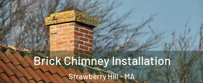 Brick Chimney Installation Strawberry Hill - MA