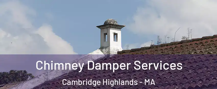 Chimney Damper Services Cambridge Highlands - MA