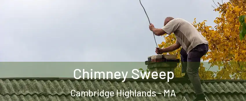 Chimney Sweep Cambridge Highlands - MA