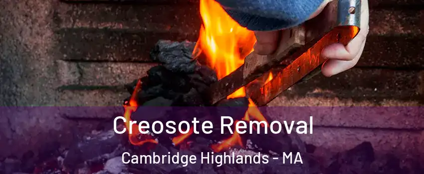 Creosote Removal Cambridge Highlands - MA