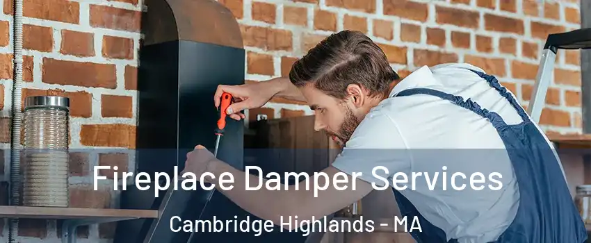 Fireplace Damper Services Cambridge Highlands - MA