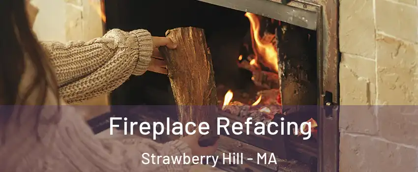 Fireplace Refacing Strawberry Hill - MA