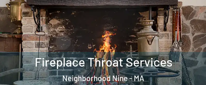 Fireplace Throat Services Neighborhood Nine - MA