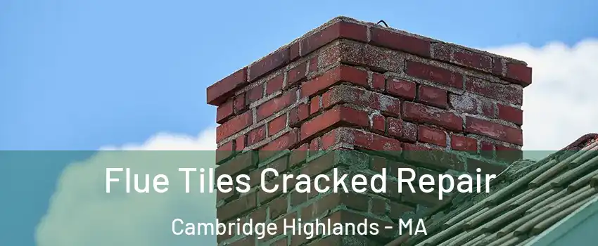 Flue Tiles Cracked Repair Cambridge Highlands - MA