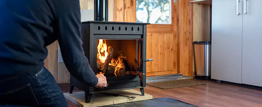 Open Hearth Wood Fireplace Installation in Baldwin, MA